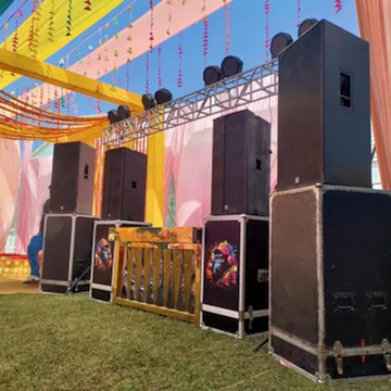 LED DJ booth